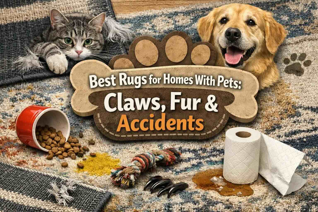 Best Rugs for Homes With Pets: Claws, Fur & Accidents beUNIQ