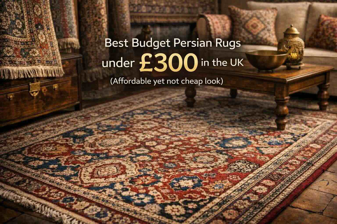 Best Budget Persian Rugs under £ 300 in the UK (Affordable yet not cheap look)