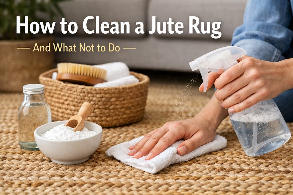 How to Clean a Jute Rug (And What Not to Do)