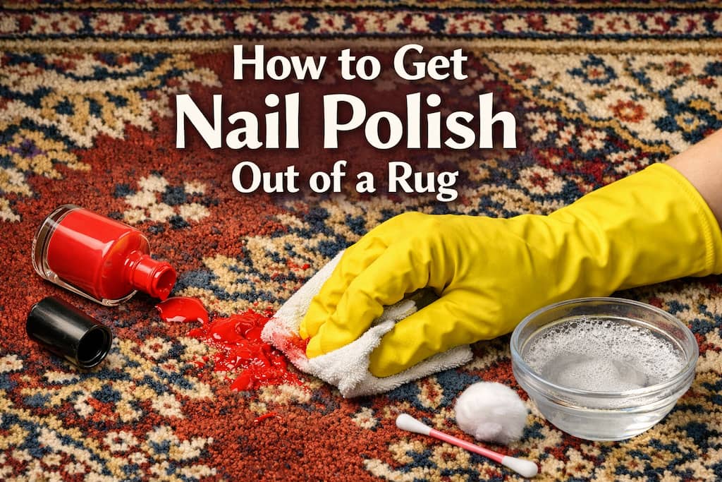 How to Get Nail Polish Out of a Rug
