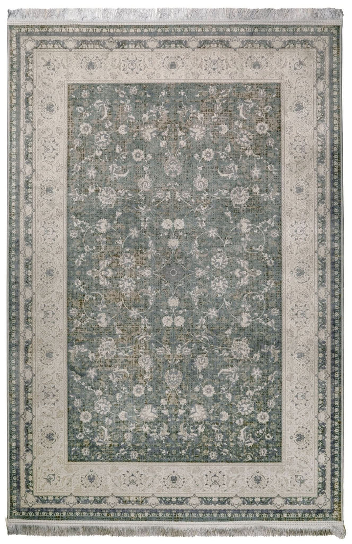 Modern Faded Area Rug Amelia AM020 Stain Resistant Polypropylene - beUNIQ - Amelia rug - Round 100cm x 100cm - Created by Product Upload