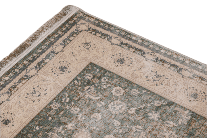 Modern Faded Area Rug Amelia AM020 Stain Resistant Polypropylene - beUNIQ - Amelia rug - Round 100cm x 100cm - Created by Product Upload