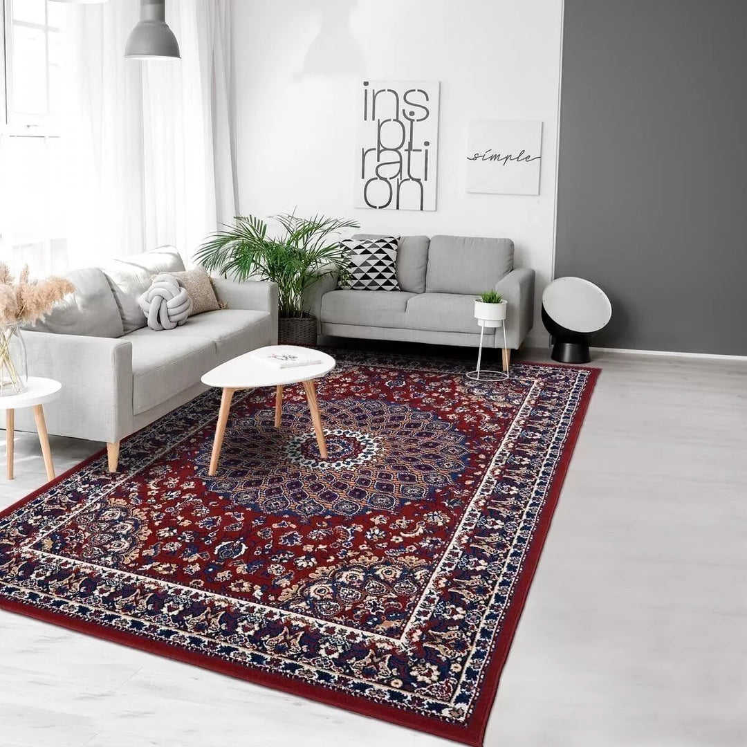 Orient Style Rug ROSOR Red Polypropylene