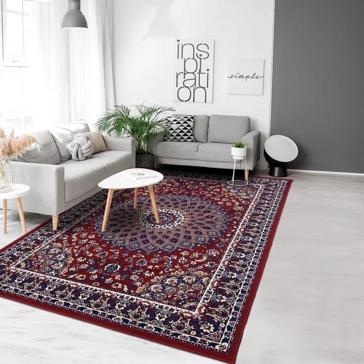 Orient Style Rug ROSOR Red Polypropylene