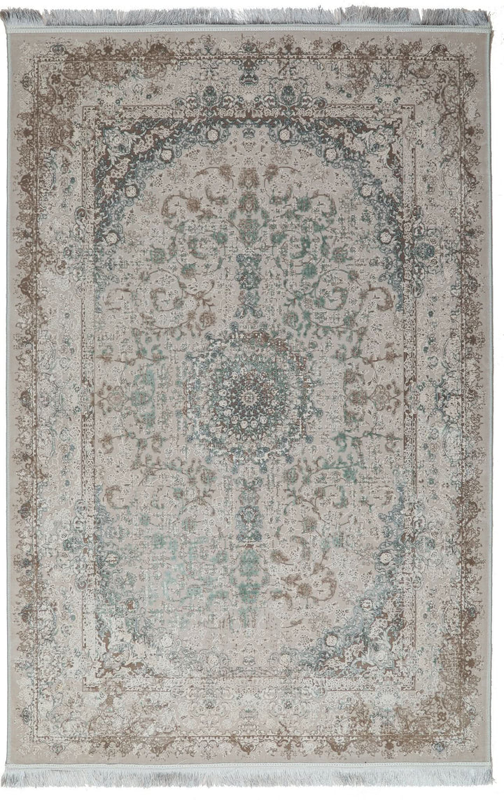 Modern Faded Area Rug Amelia Stain Resistant Polypropylene - beUNIQ - Amelia rug - 60cm x 180cm - bedroom rug