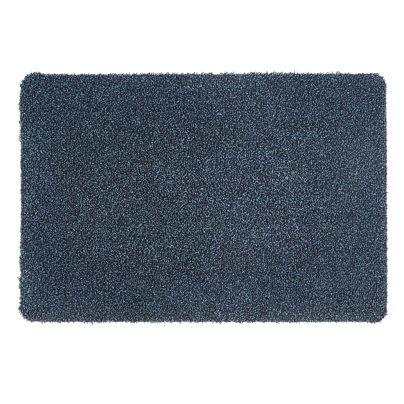 My Mat Cotton Indigo Washable Indoor Floor Mat Navy Blue - beUNIQ - Cotton Indigo Mat - 80x95 - Created by Product Upload