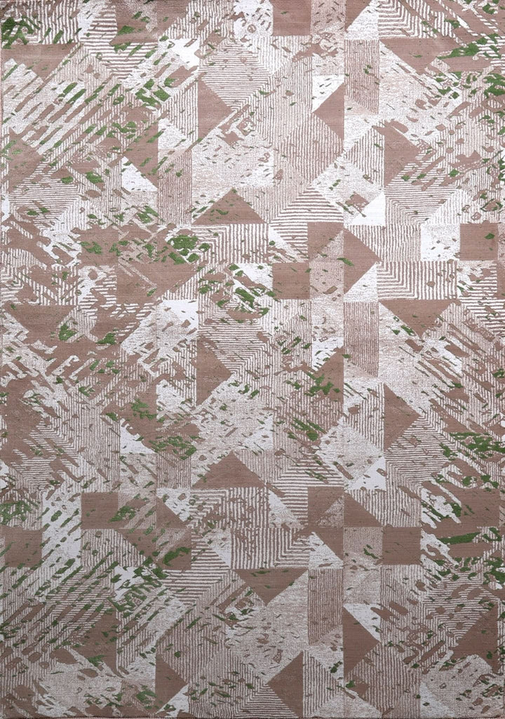 Modern Area Rug Amelia Abstract Pattern Polypropylene 5mm Pile - beUNIQ - abstract rug - Round 100cm x 100cm - Amelia rug