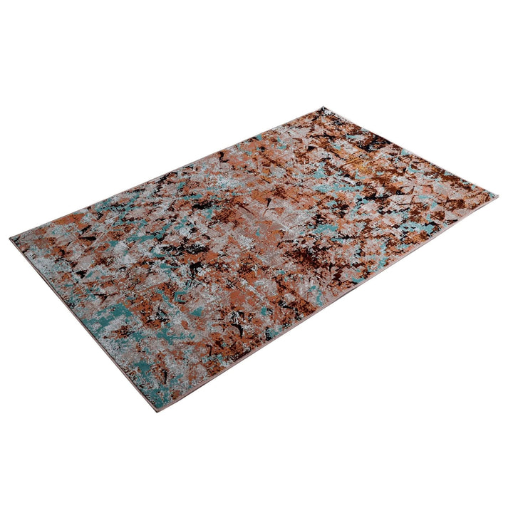 Modern Area Rug Amelia Abstract Design Polypropylene - beUNIQ - abstract rug - Round 100cm x 100cm - Amelia rug