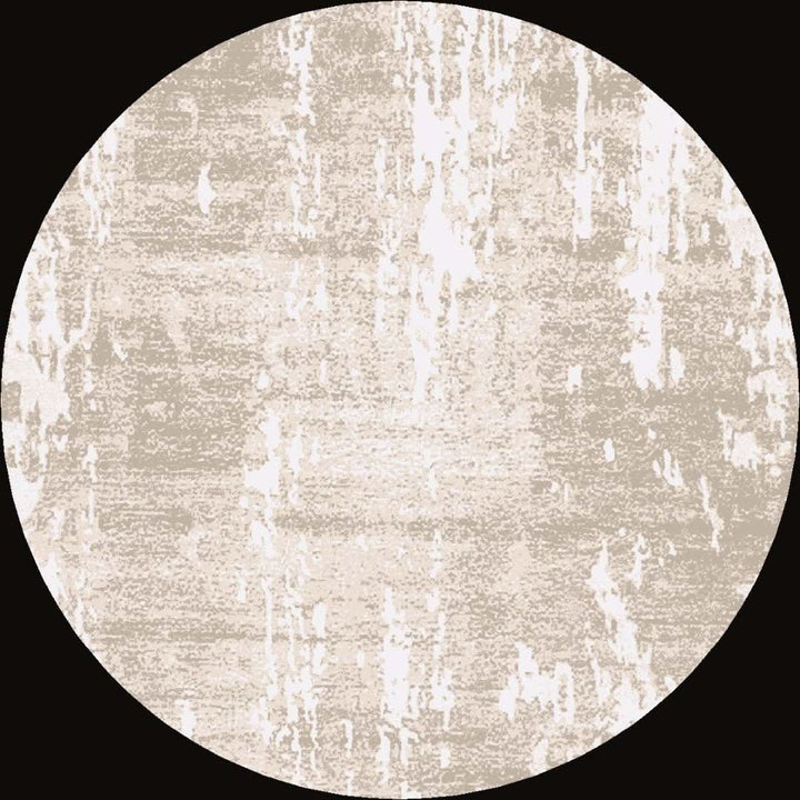 Bohemian Area Rug Amelia Cream Beige - beUNIQ - Amelia collection - Round 100cm x 100cm - area rug