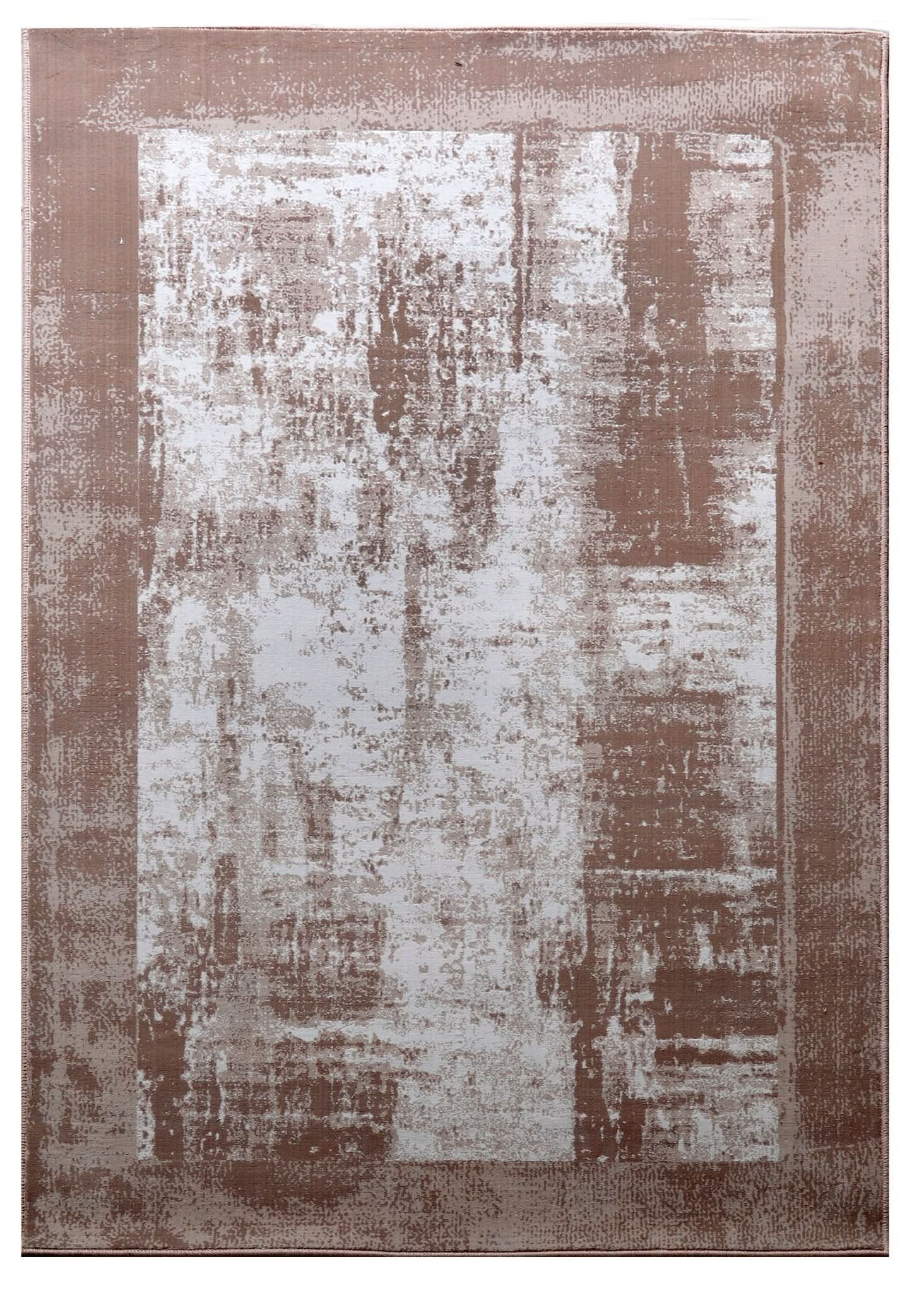 Bohemian Area Rug Amelia Stain Resistant Polypropylene Beige - beUNIQ - Amelia collection - Round 100cm x 100cm - area rug