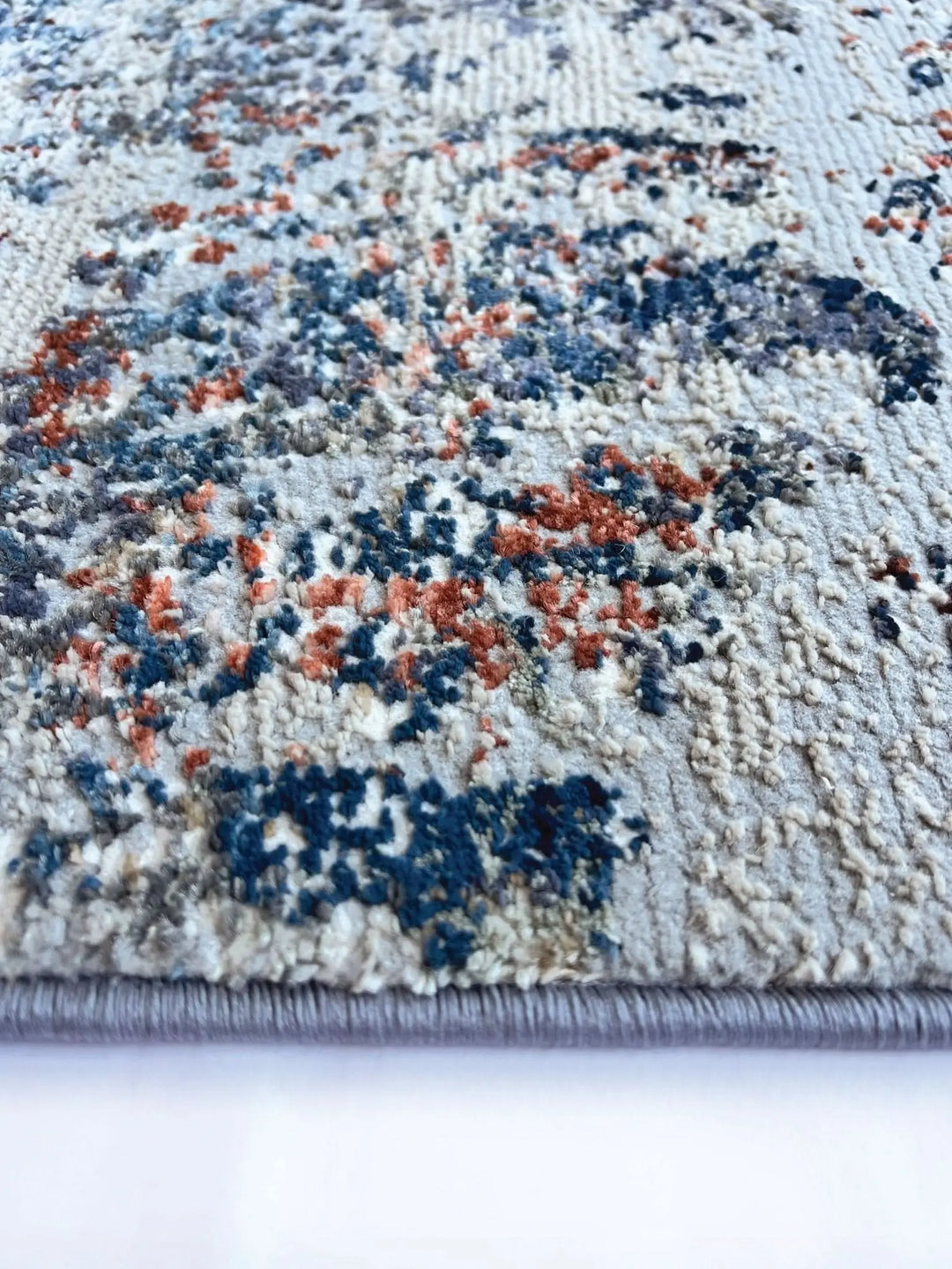 Origins Arabesque Multi Vintage Distressed Soft Sheen Area Rug - beUNIQ - Created by Product Upload - 80x150 - distressed rug