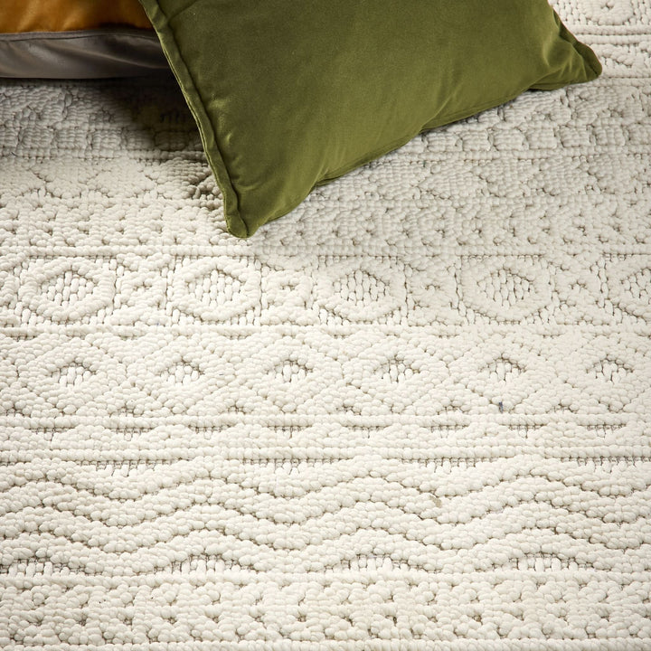 Origins Atlas Graphic Cream Patterned Rug - beUNIQ - cream patterned rug - 120x170 - Created by Product Upload