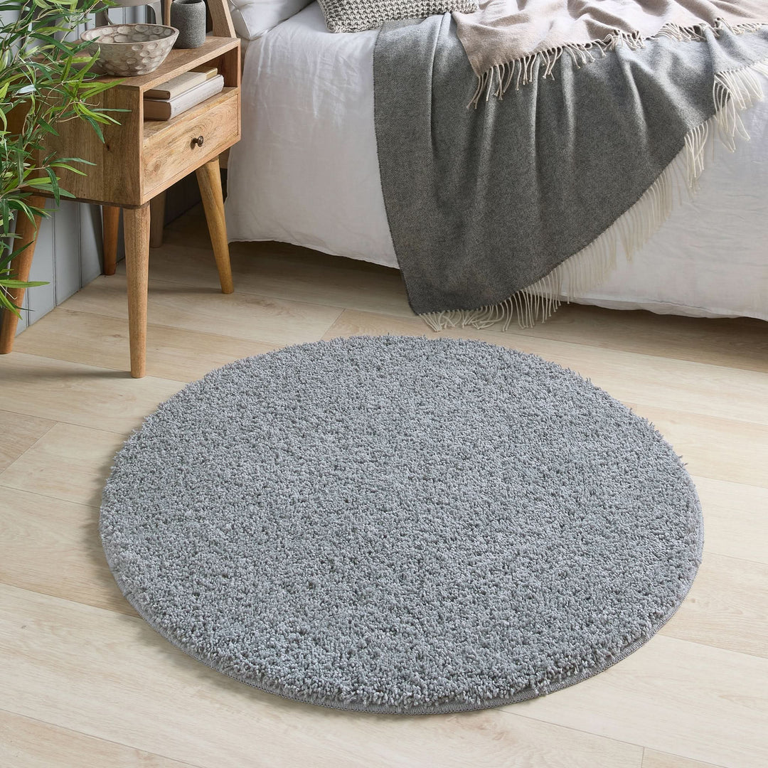 My Rug Fleck Blue Durable Machine Washable Recycled Polypropylene Rug - beUNIQ - blue rug - 60x100 - British made rug