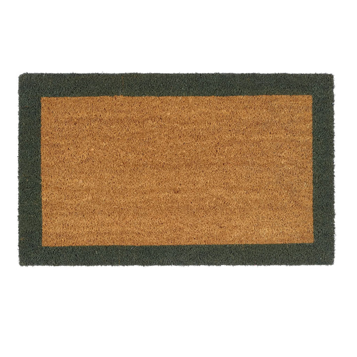 My Mat Printed Coir Doormat Sage Green Border - beUNIQ - coir doormat - 045x075 - Created by Product Upload