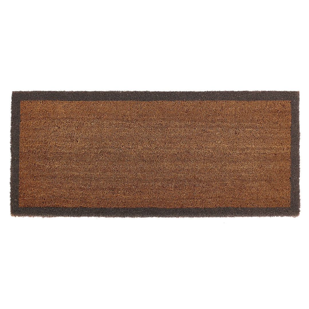 Phoenox Textiles My Mat Coir Border Doormat Natural Fibre - beUNIQ - boot scraper - 45x75 - border doormat