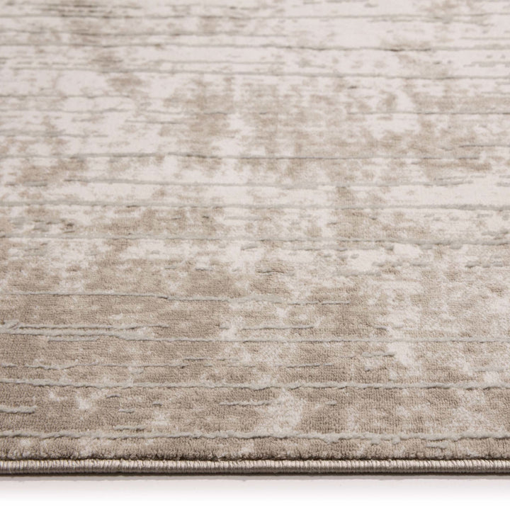 Origins Calacatta Mist Patterned Area Rug Cream - beUNIQ - Cream Rug - 67x230 - Created by Product Upload