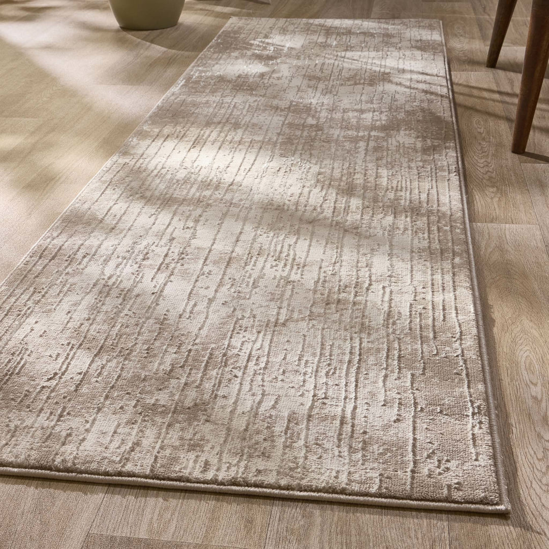 Origins Calacatta Mist Patterned Area Rug Cream - beUNIQ - Cream Rug - 80x150 - Created by Product Upload
