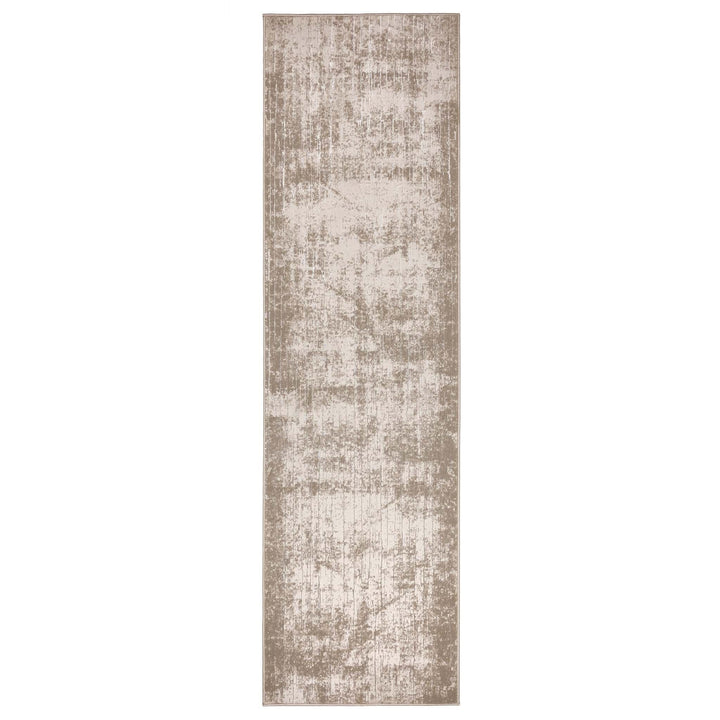 Origins Calacatta Mist Patterned Area Rug Cream - beUNIQ - Cream Rug - 67x230 - Created by Product Upload