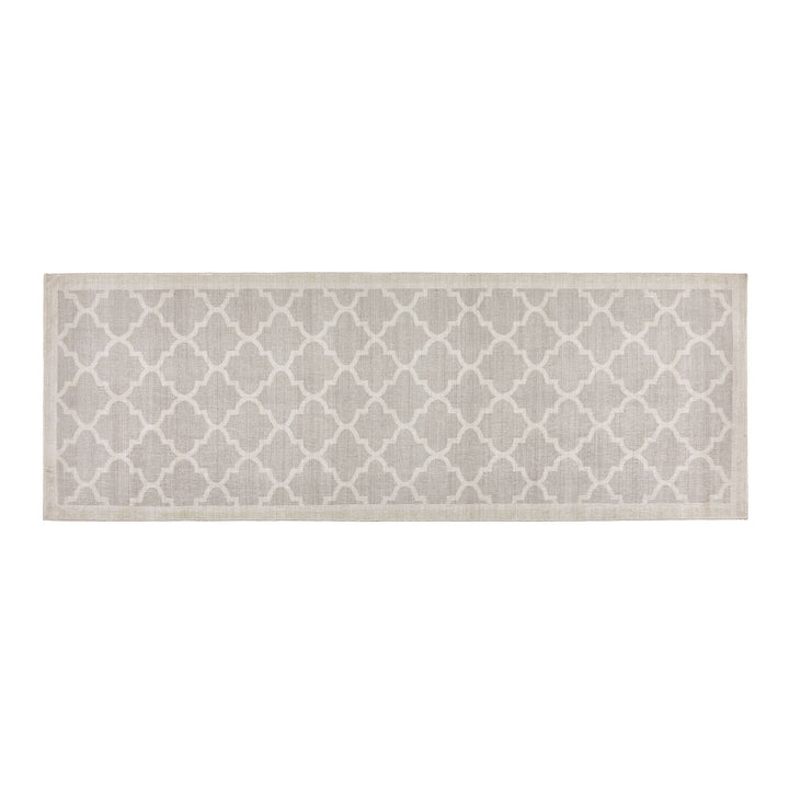 Origins Washable Chateau Neutral Trellis Rug for Busy Homes - beUNIQ - Created by Product Upload - 067X200 - hallway runner