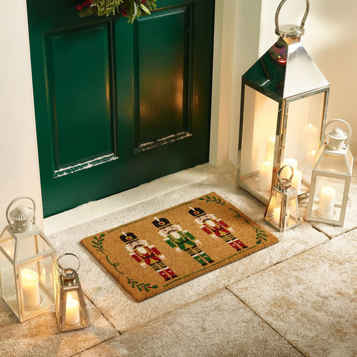 My Mat Christmas Nutcracker Coir Doormat 40x60cm Festive Design - beUNIQ - Christmas Doormat - Coir Door Mat
