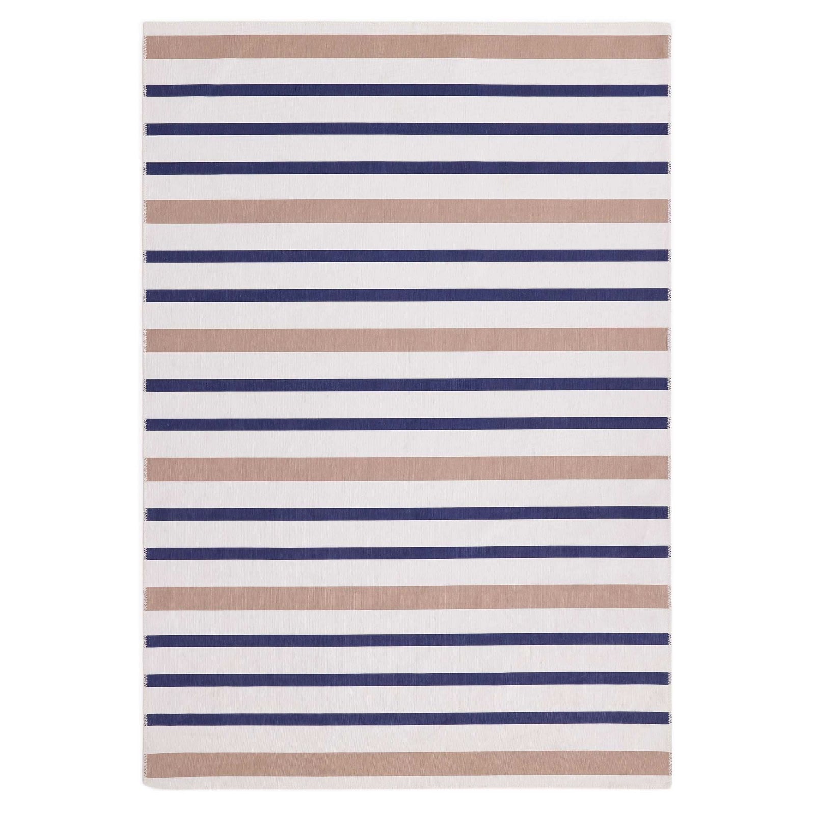 Origins Washable Coastal Stripe Rug Non - Slip Chenille - beUNIQ - coastal stripe rug - 80x150 - Created by Product Upload