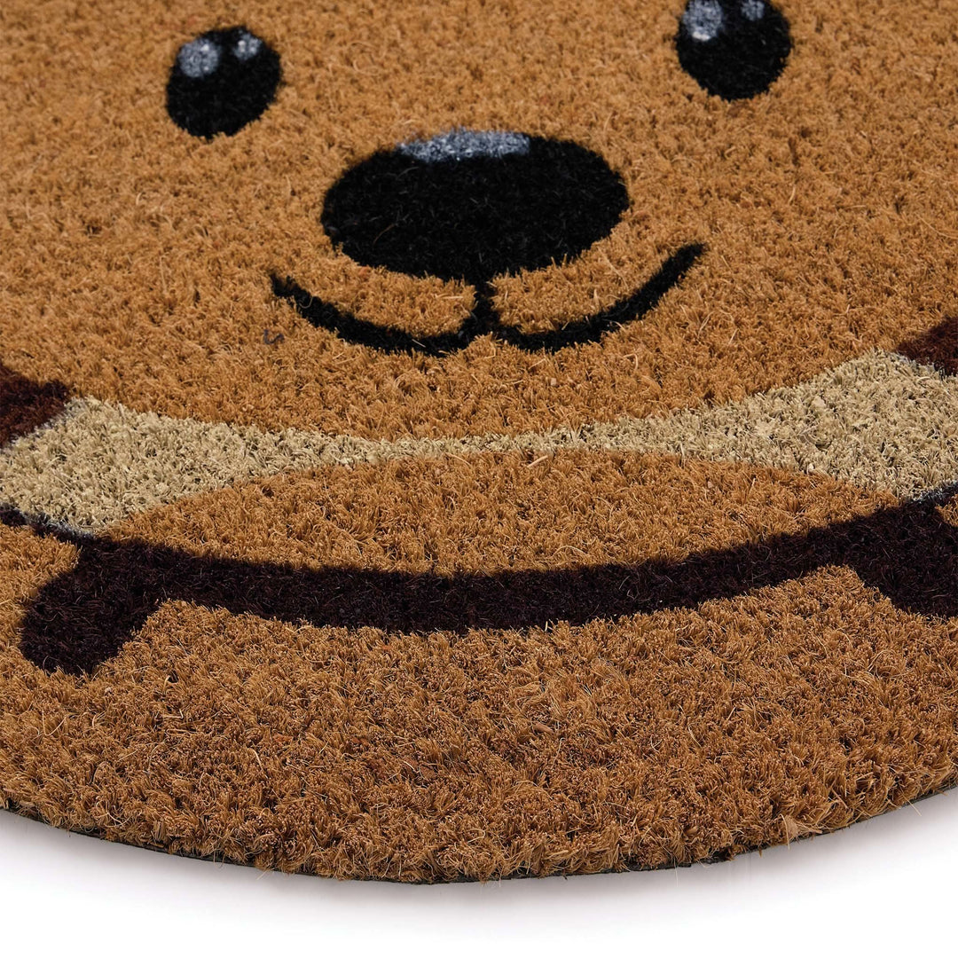 My Mat Printed Coir Doormat Hedgehog Design 60cm Round - beUNIQ - coir doormat - Created by Product Upload