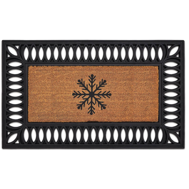My Mat Coir Doormat Insert Snowflake Design 23x53cm - beUNIQ - coir doormat - Created by Product Upload