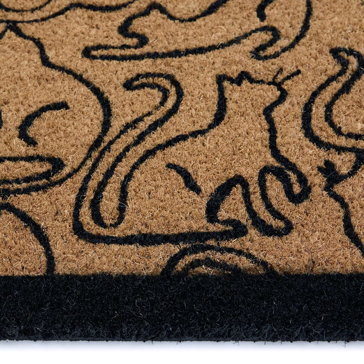 My Mat Coir Door Mat Outline Cats 45x75cm - beUNIQ - cat design mat - coir mat