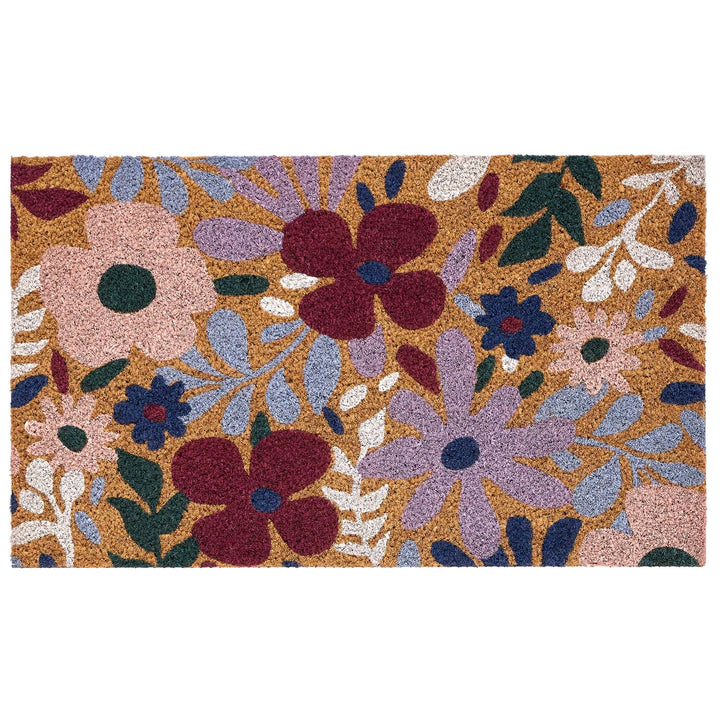 My Mat Printed Coir Wildflower Meadow Doormat 45x75cm - beUNIQ - coir doormat - Created by Product Upload