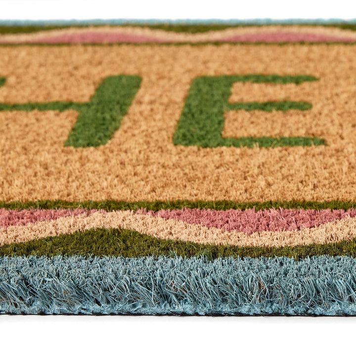 My Mat Printed Coir Doormat Hello Scallop 45x75cm - beUNIQ - Coir Doormat - Created by Product Upload