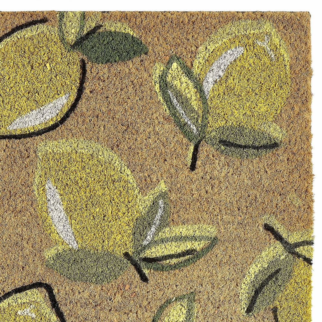 My Mat Printed Coir Doormat Lemons Design 45x75cm - beUNIQ - coir doormat - Created by Product Upload