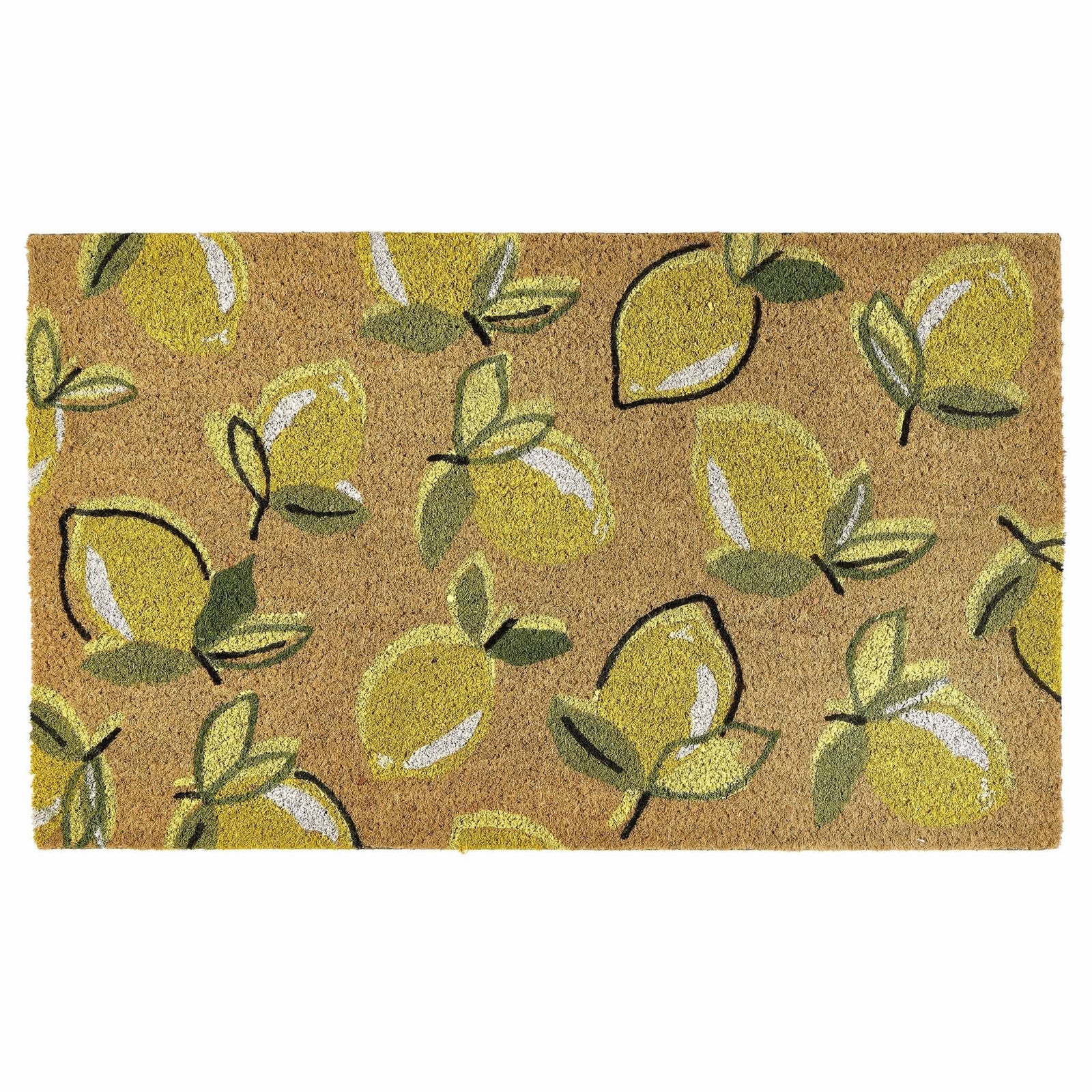 My Mat Printed Coir Doormat Lemons Design 45x75cm - beUNIQ - coir doormat - Created by Product Upload