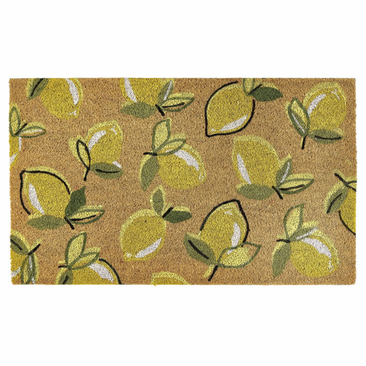 My Mat Printed Coir Doormat Lemons Design 45x75cm - beUNIQ - coir doormat - Created by Product Upload