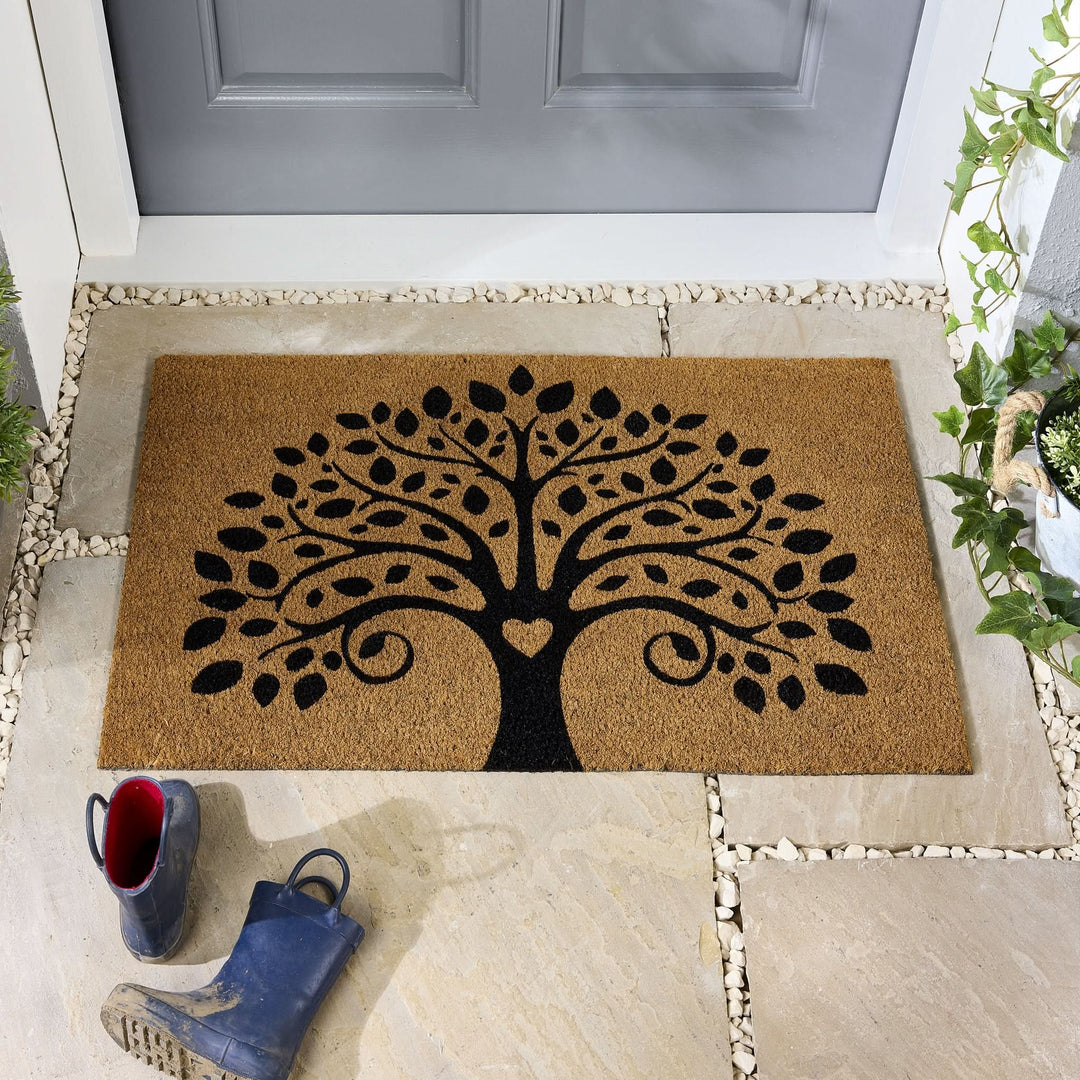 My Mat Tree of Life Printed Coir Doormat 45x75cm - beUNIQ - Coir doormat - Created by Product Upload