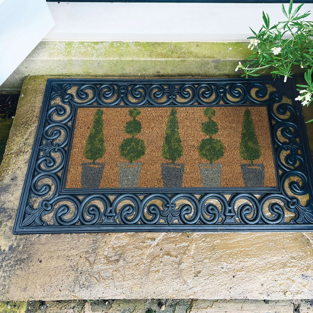 My Mat Coir Mat Insert Topiary Design 23x53cm - beUNIQ - Coir Insert - Created by Product Upload