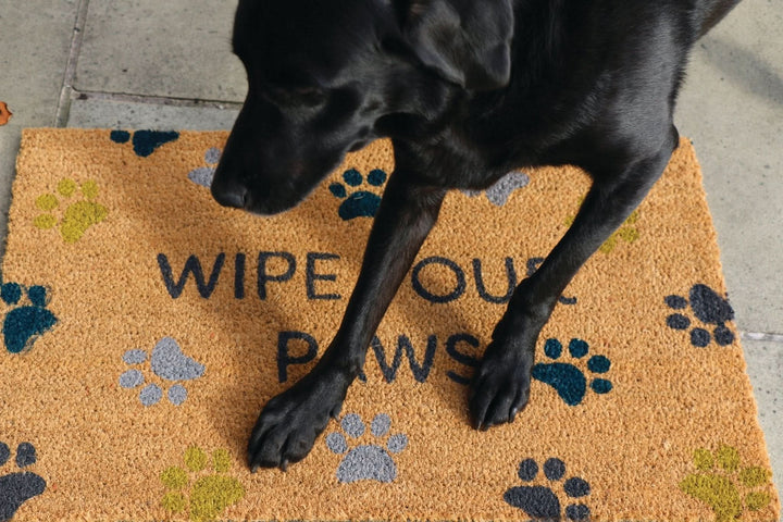 My Mat Wipe Your Paws Coir Doormat Natural 45x75cm - beUNIQ - coir doormat - Created by Product Upload