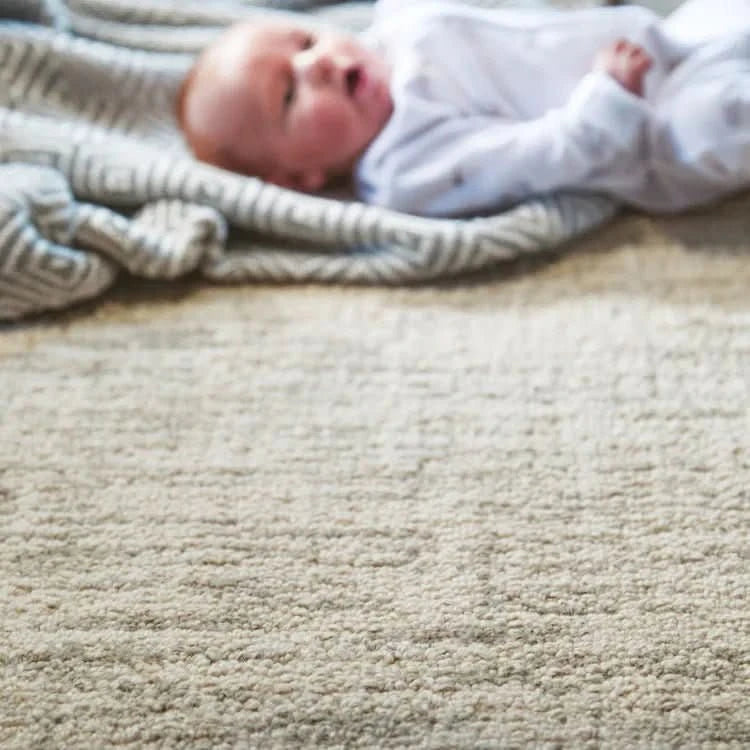 Origins Country Oyster Hand Tufted Pure Wool Tweed Rug - beUNIQ - Created by Product Upload - 80x150 - hand tufted rug
