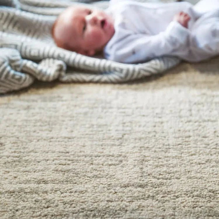 Origins Country Oyster Hand Tufted Pure Wool Tweed Rug - beUNIQ - Created by Product Upload - 80x150 - hand tufted rug