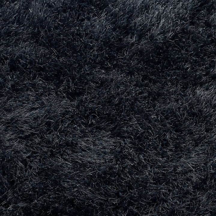 Origins Extravagance Dark Grey Thick Shaggy Luxury Polyester Rug - beUNIQ - Created by Product Upload - 80cm x 150cm - dark grey shaggy rug