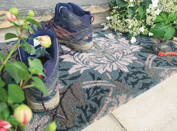 My Mat English Garden 3 Coir Door Rug Floral 45x75cm - beUNIQ - 45x75cm doormat - coir doormat