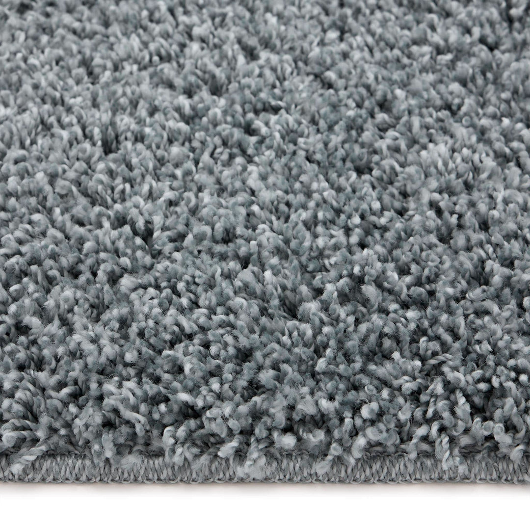 Buddy Bath Fleck Blue Shaggy Non - Slip Washable Bathroom Mat - beUNIQ - bathroom runner - 50X45 PED - Created by Product Upload