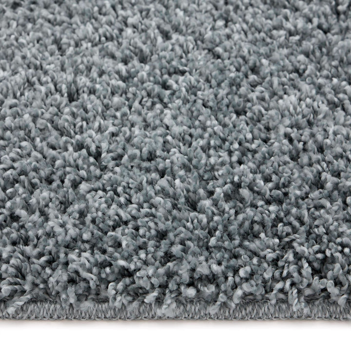 Buddy Bath Fleck Blue Shaggy Non - Slip Washable Bathroom Mat - beUNIQ - bathroom runner - 50X45 PED - Created by Product Upload