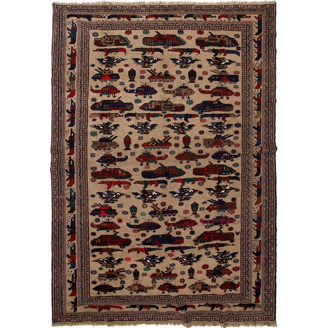 https://cdn.shopify.com/s/files/1/0943/6571/2719/files/Hand-Knotted-Brown-War-Rug-Statement-Pictorial-Wool-Area-Rug-195-280-cm-Aladdinrugs-71997825679695.jpg?v=1770671059