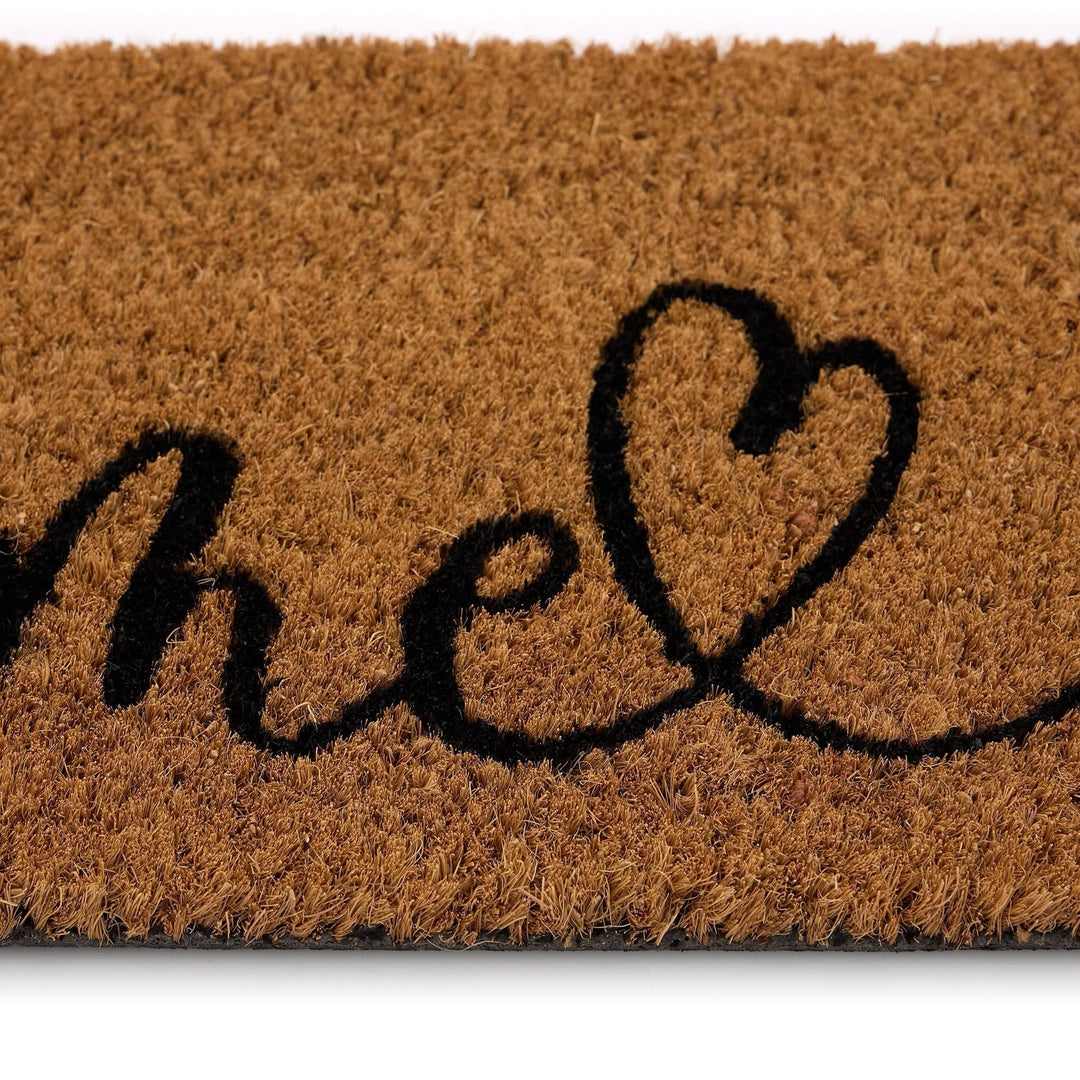 My Mat Home Script Coir Insert Doormat 23x53cm - beUNIQ - coir doormat - Created by Product Upload