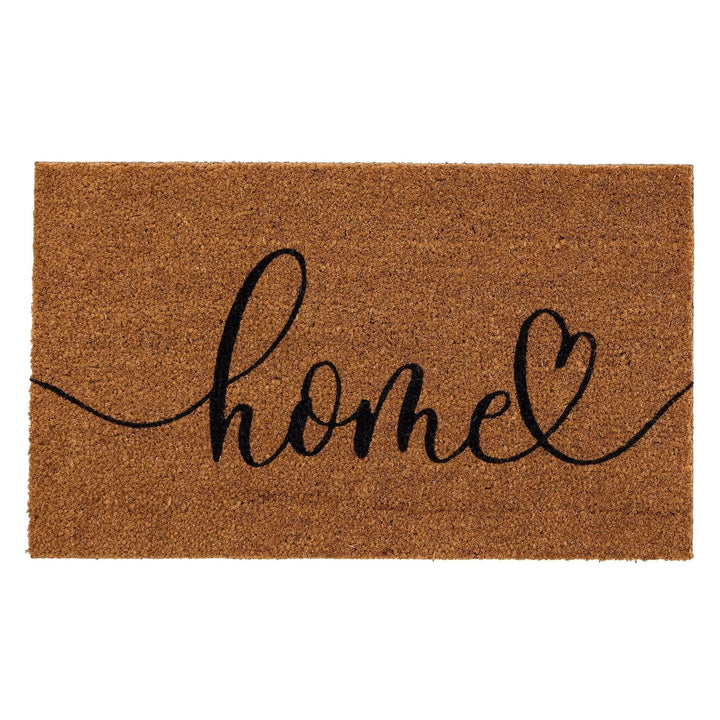 Phoenox Textiles My Mat Printed Coir Doormat Home Script 45x75cm - beUNIQ - coir doormat - Created by Product Upload