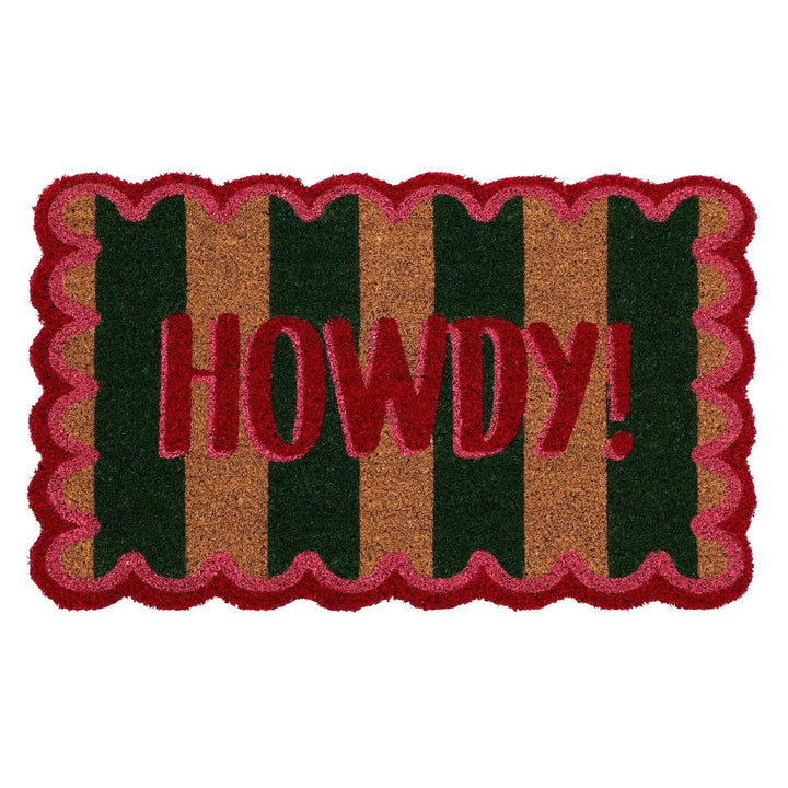 Phoenox Textiles My Mat Printed Coir Doormat Howdy Stripe 45x75cm - beUNIQ - coir doormat - Created by Product Upload