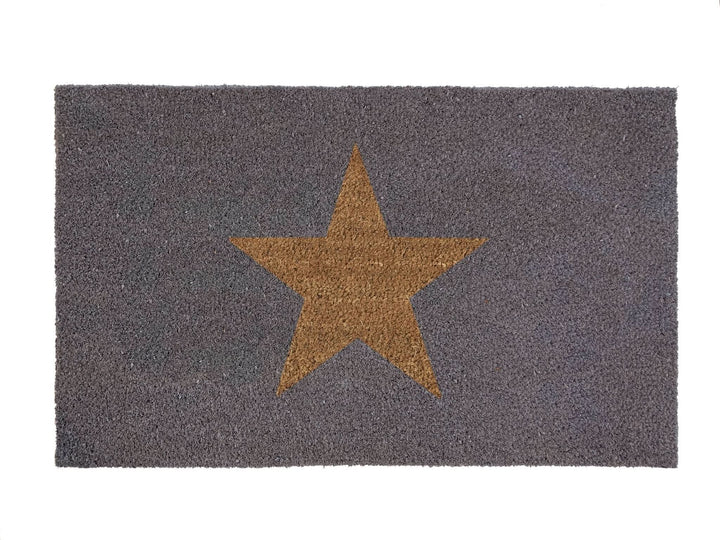 My Mat Coir Doormat Inverse Star Design Natural Fibres - beUNIQ - coir doormat - 45x75 - Created by Product Upload