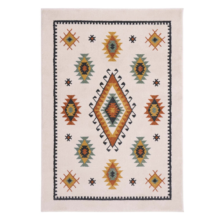 Origins Izmir Traditional Persian Inspired Cream Patterned Area Rug - beUNIQ - cream area rug - 80x150 - Created by Product Upload