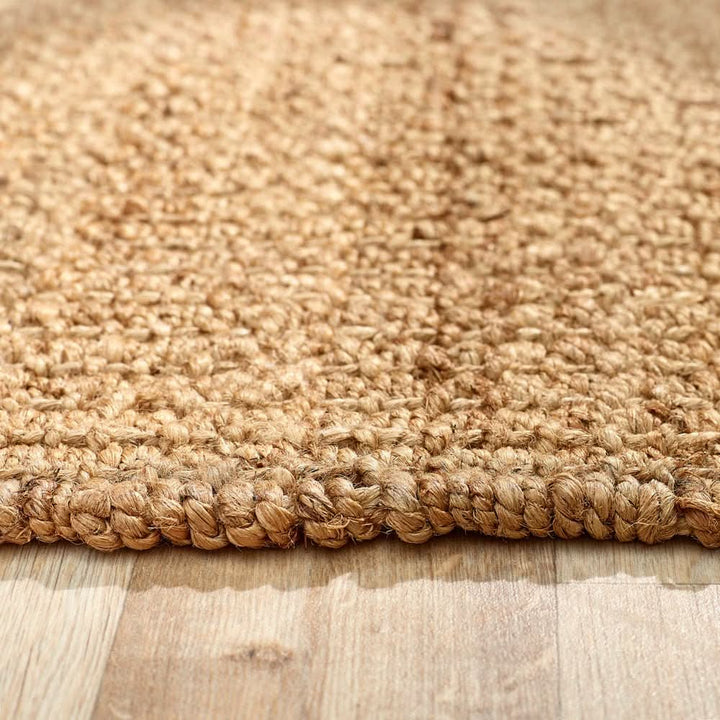 Origins Jute Extra Natural Woven Rug Sustainable Floor Covering - beUNIQ - Created by Product Upload - 120x170 OVAL - Jute rug
