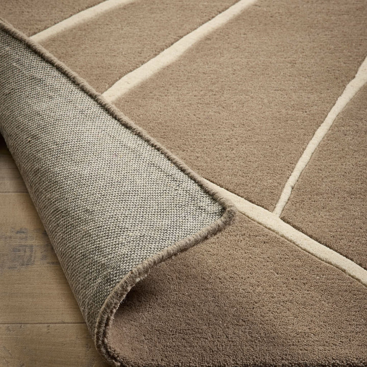 Origins Kintsugi Stone Abstract Carved Pattern Wool Area Rug - beUNIQ - abstract pattern rug - 120cm x 170cm - carved wool rug